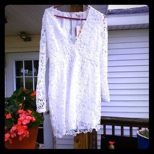 Southern fried chics lace dress